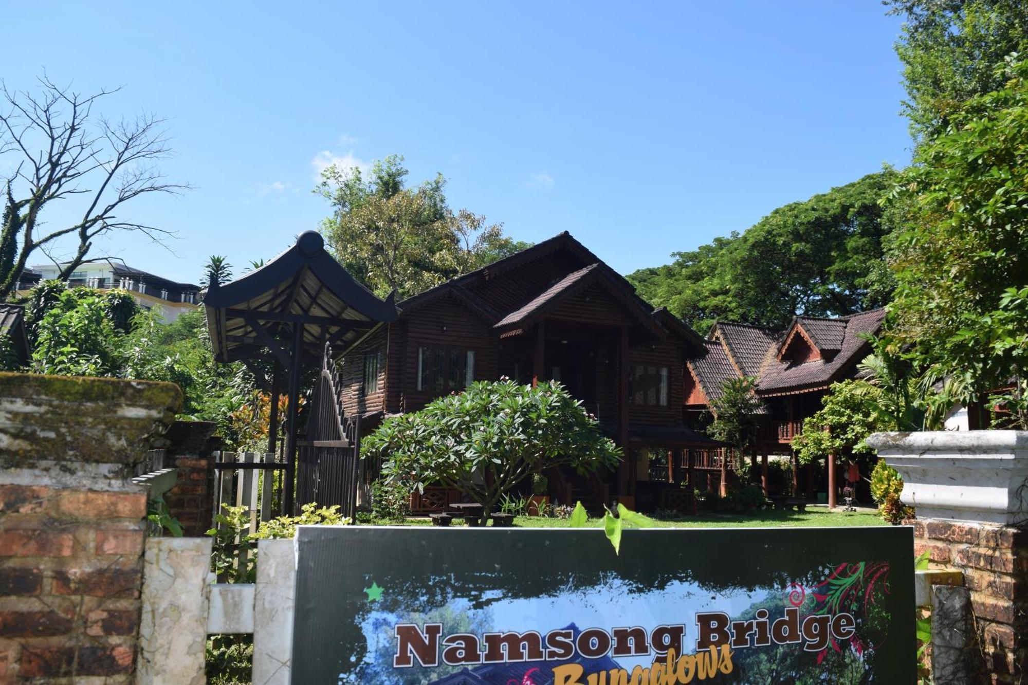 Namsong Bridge Bungalows Vang Vieng Exteriör bild