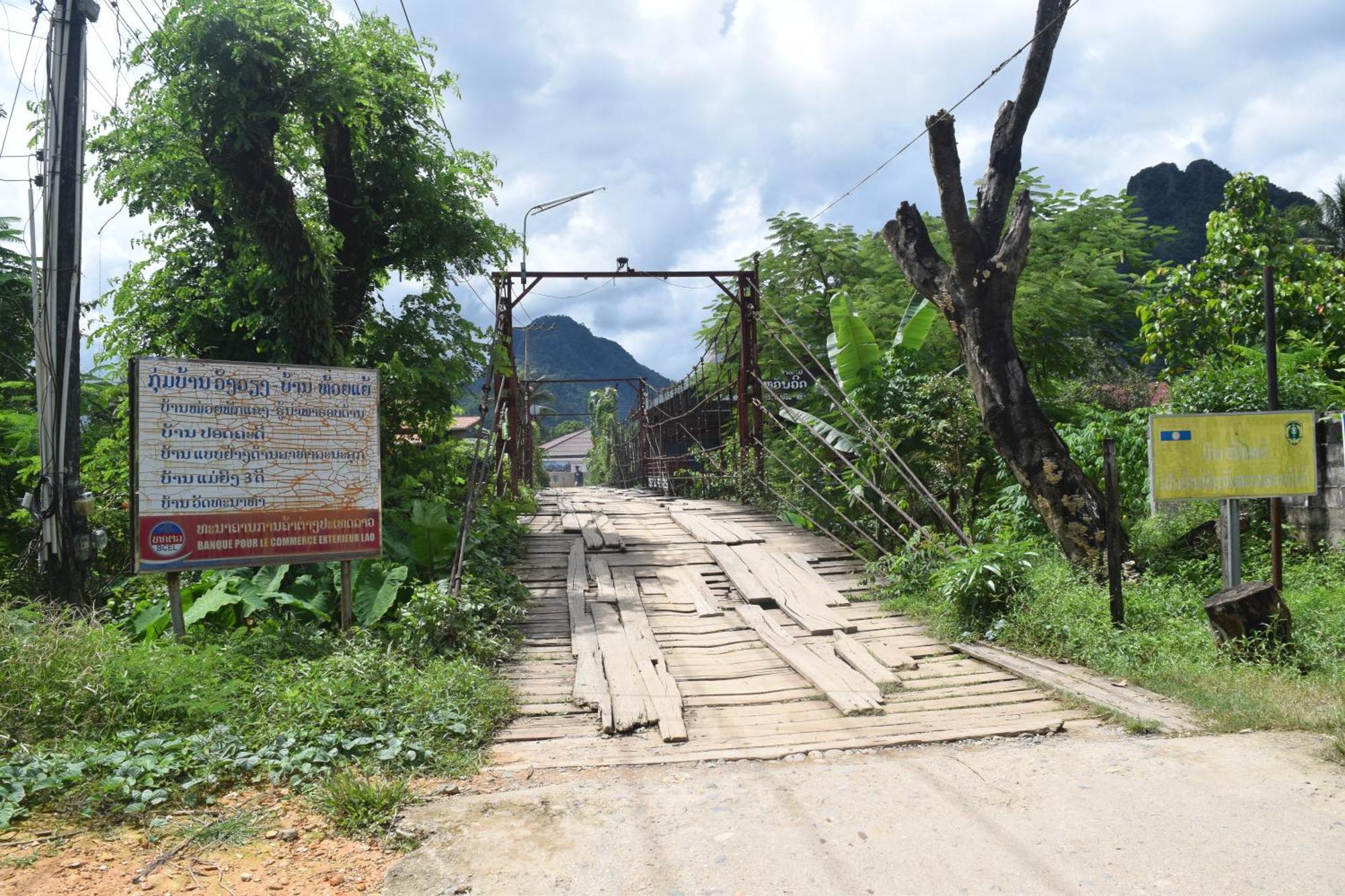 Namsong Bridge Bungalows Vang Vieng Exteriör bild